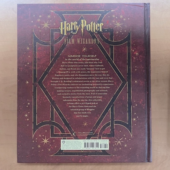 BWT HARRY POTTER FILM WIZARDRY BOOK - Picture 2 of 5